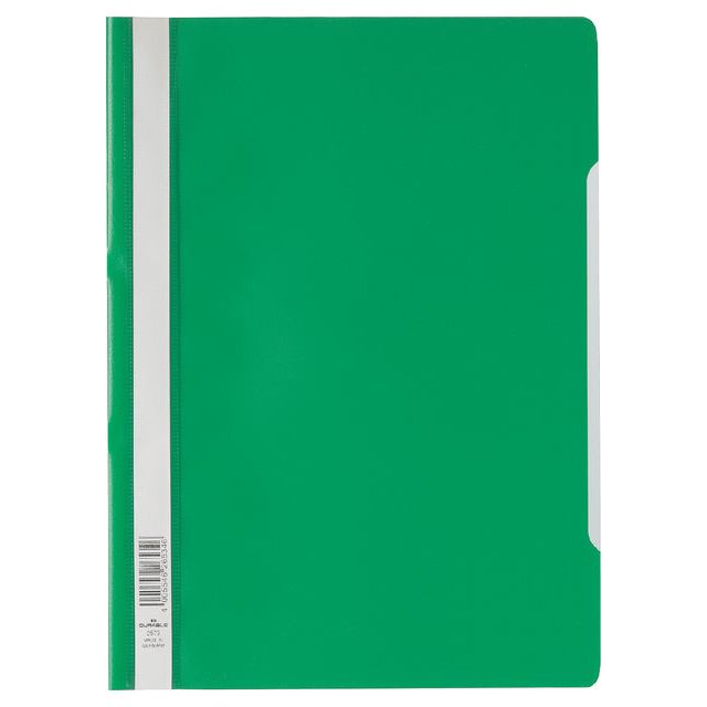 Durable - Snelhechter durable 2573 a4 pp groen | 50 stuks