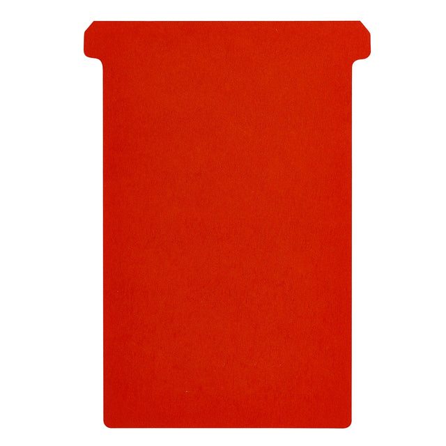 DJOIS - Format de carte T de la carte T 4 107 mm rouge | 5 pièces