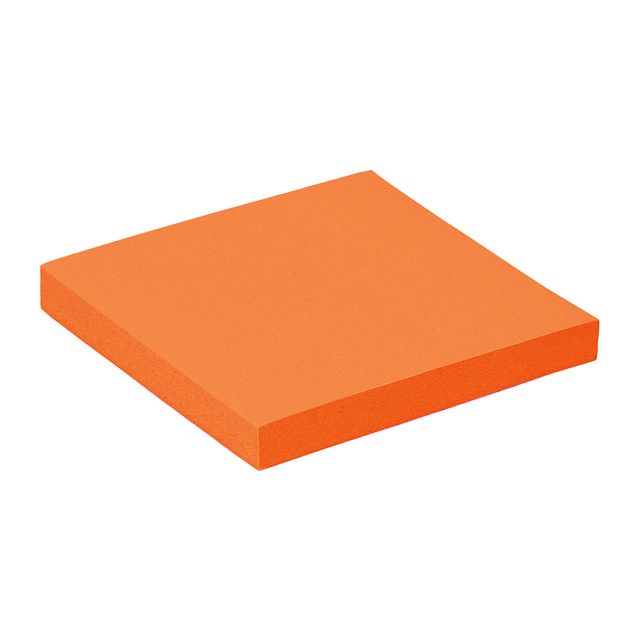 Quantore - Mémoblok 76x76mm Neon Oranje