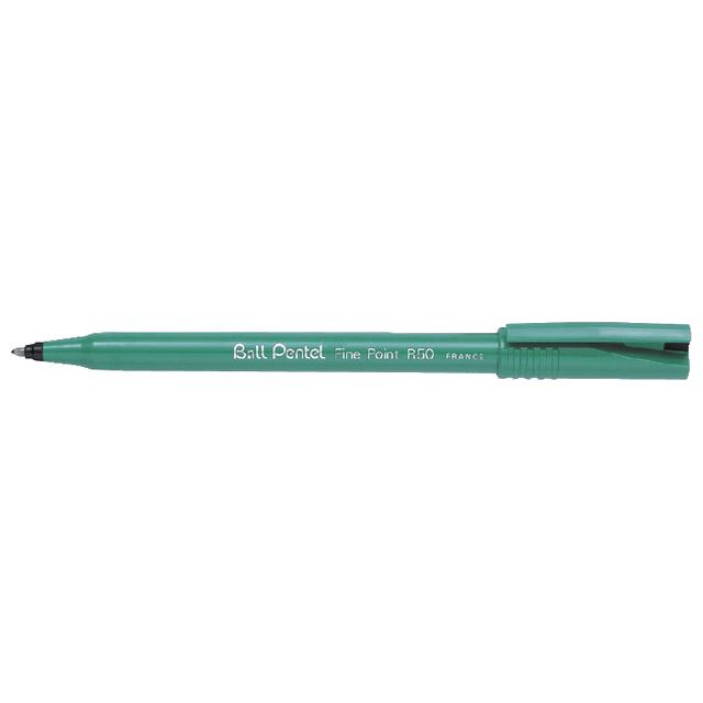 Pentel - Roller Ball R50/R56 zwart, medium schrift