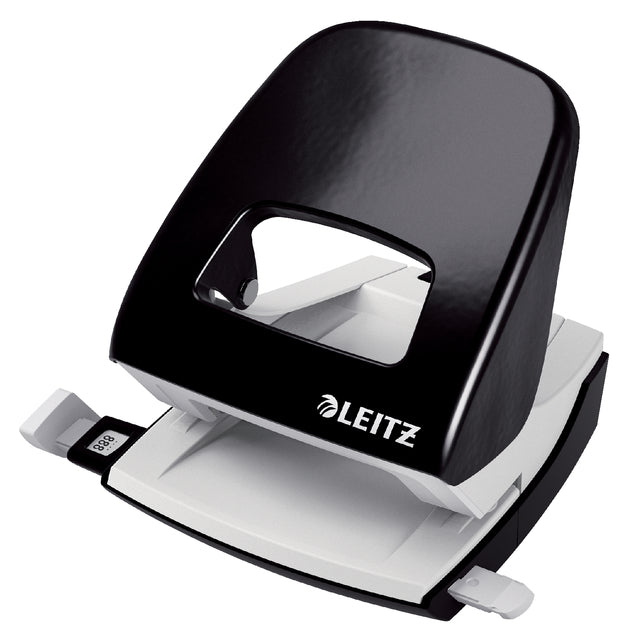 Leitz - Perforator  nexxt 5008 2-gaats 30vel zwart blister