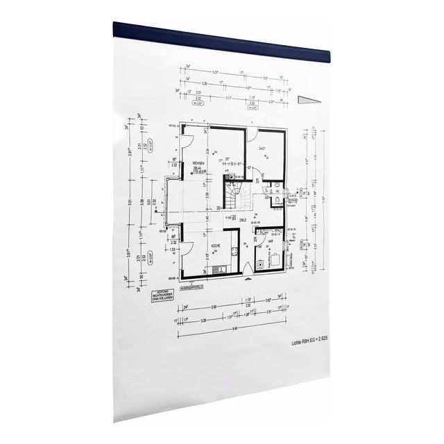 Pince magnétique Durafix Rail Durafix 297 mm 5 pièces bleues