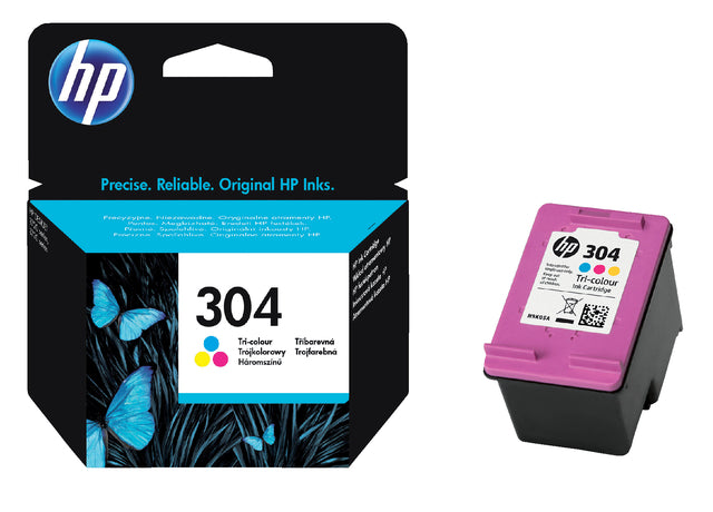 HP - Inktcartridge hp n9k05ae 304 kleur