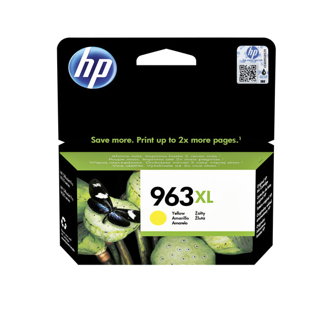 HP - Inkcartridge 3Ja29ae 963XL Geel HC