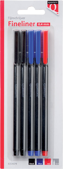 Quantore - Fineliner 188 rond 0.4mm ass | 20 stuks