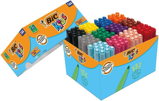 Bickids - ColorStift Kids Ecolutions Visacolor xl Schoolbox 144 pièces Assorti