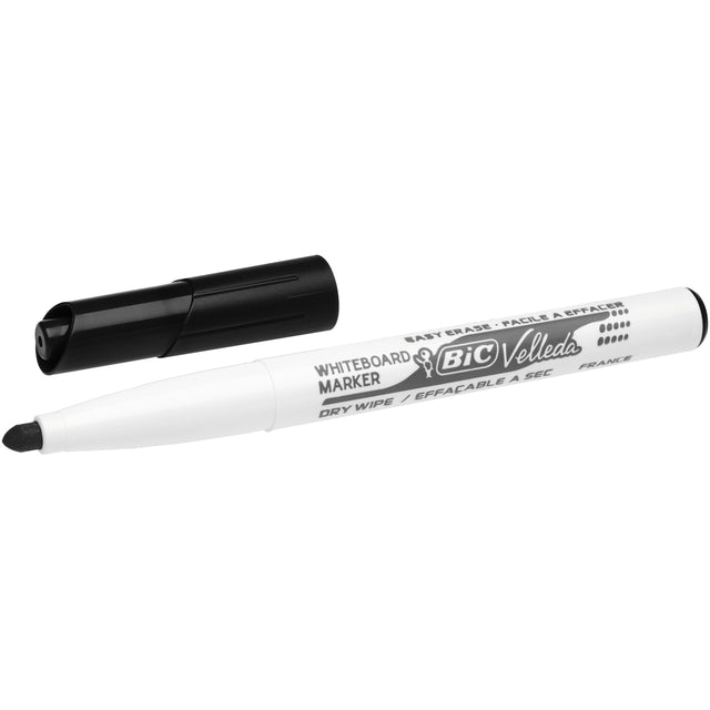 BIC - Felt -Tip Pen 1741 Blanc Round Black 1,4 mm