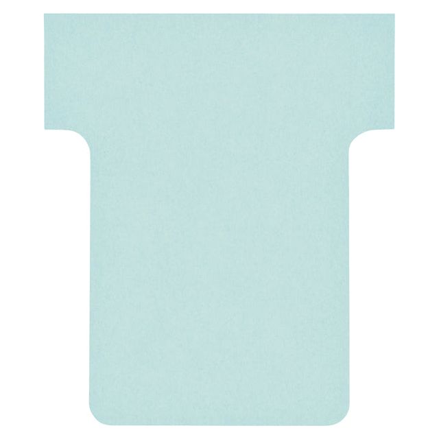 Nobo - T -Planboard -Karten Index 1,5, ft 53 x 45 mm, blau