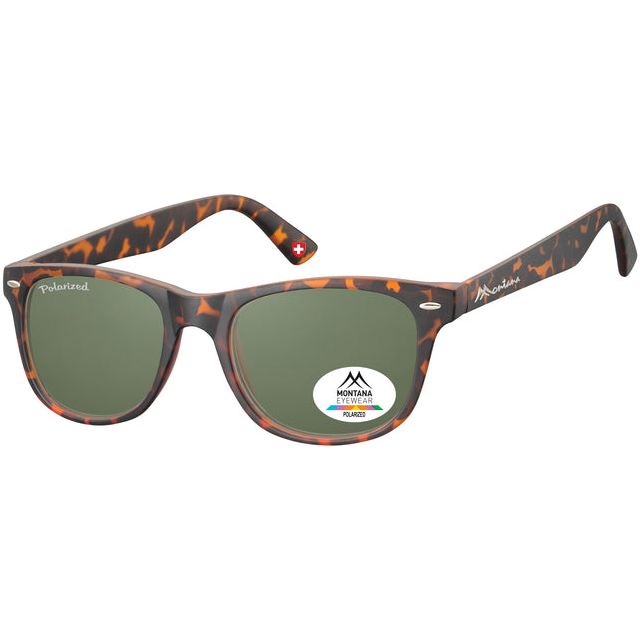 Lunettes de soleil Montana MP10A Turt Brown