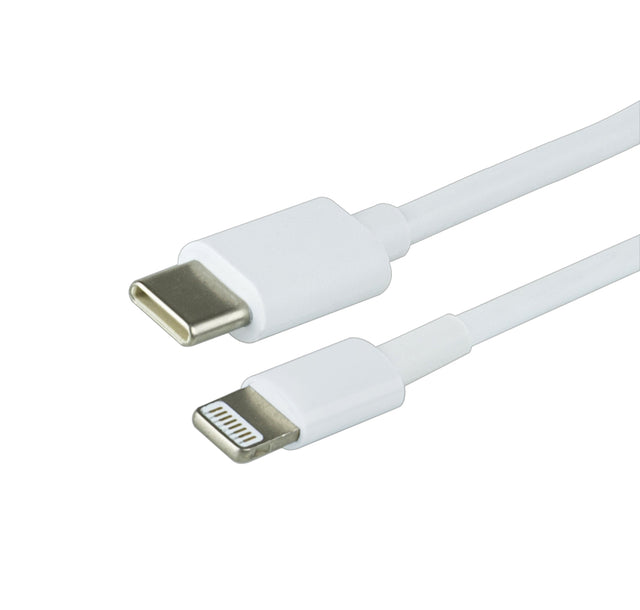 Souris verte - Cable Lightning USB -C 2 mètres blanc | 5 pièces