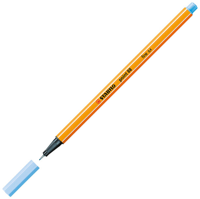 Stabilo - Fineliner Point 88/11 Ice Cream Blue | 10 pièces