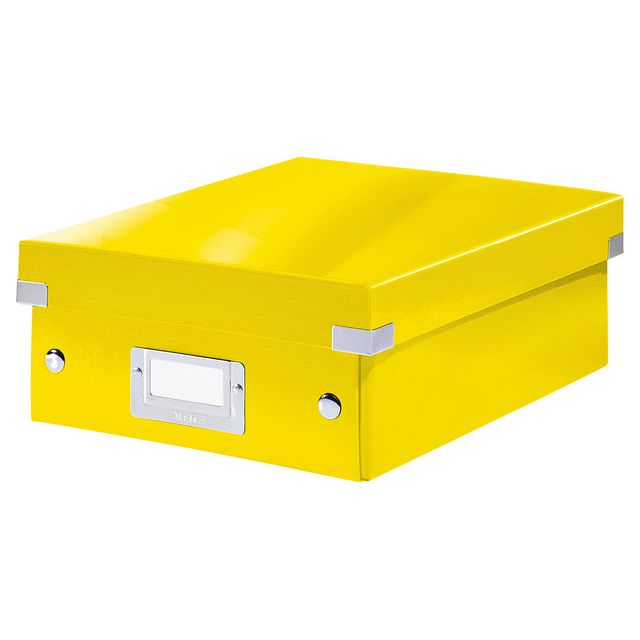 Tri Box leitz wow cliquez sur Store 220x100x282mm jaune