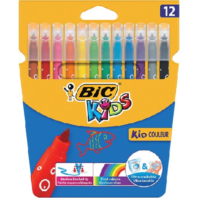 Bickids - Kleurstift  couleur m assorti | 10 stuks