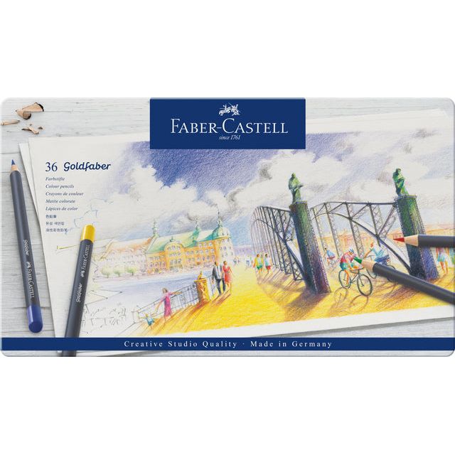 Faber Castell - Kleurpotlood faber-castell gf 36st assorti