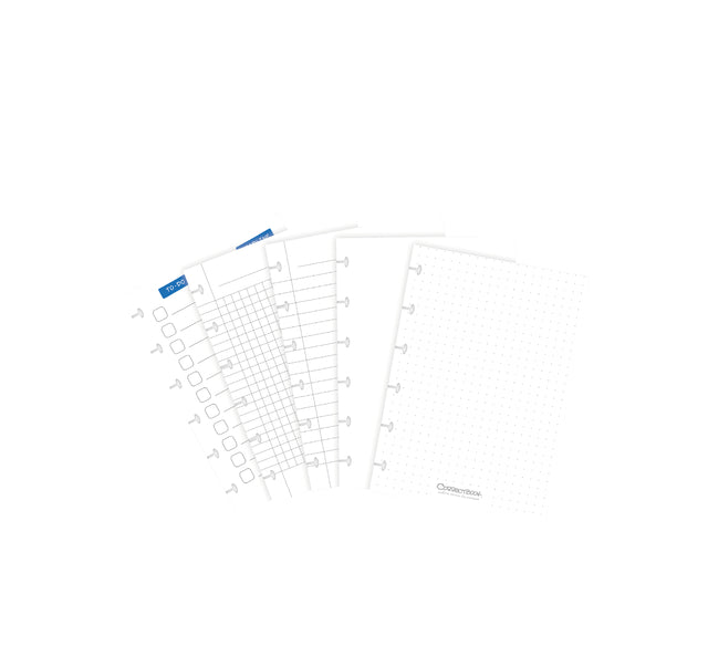 Correctbook - Uitbreidingsset correctbook a6 mix 5 bladen