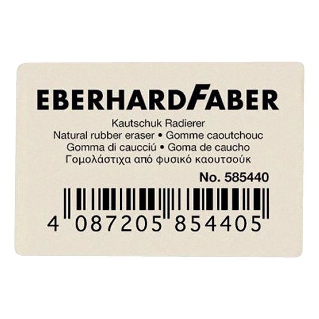 Eberhard Faber - Gum Eberhard Faber EF -585440 blanc