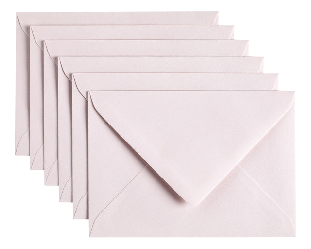 Papicolor - Enveloppe C6 114x162mm rose clair