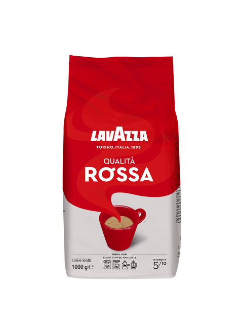 Lavazza - Kaffeebohnen Qualita Rossa, Tasche mit 1 kg