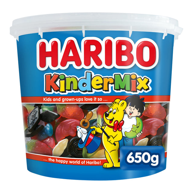 Haribo - snoepgoed, emmer van 650 g, kindermix