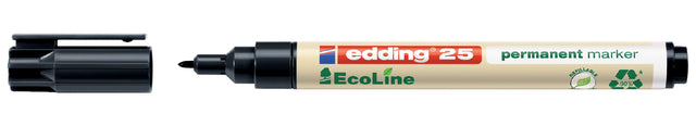 Edding - Filz - Tip Edding 25 Eco Runde 1mm schwarz