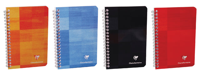 Clairefontaine - Notebook Clairfontaine 110x170mm Spiral Line | 5 pièces