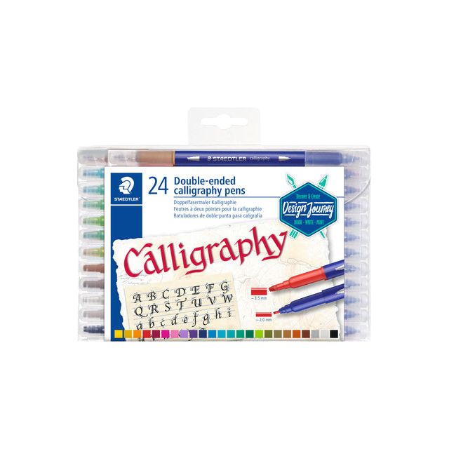 Staedtler - Calligraphie Duo Points 2.0 et 3,5 mm TSA