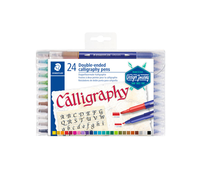 Staedtler - Calligraphie Duo Points 2.0 et 3,5 mm TSA