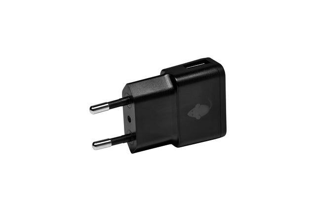 Green Mouse - Charger USB -a 1x 1A Black | 5 pièces