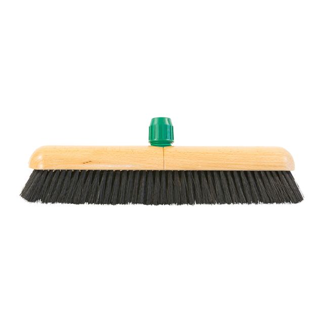 Cleaninq - Zaalbezem gemengd haar steelh 40cm