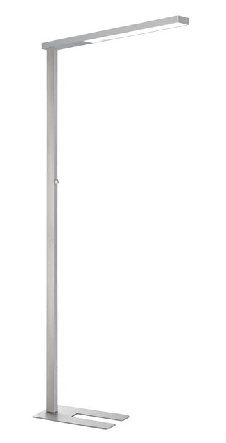 Unilux - lampadaire gris à LED Flatus