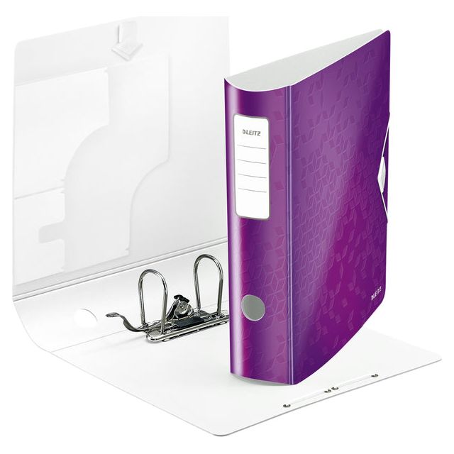 Leitz - Wow Ordner ACTIVE Back de 8,2 cm, violet