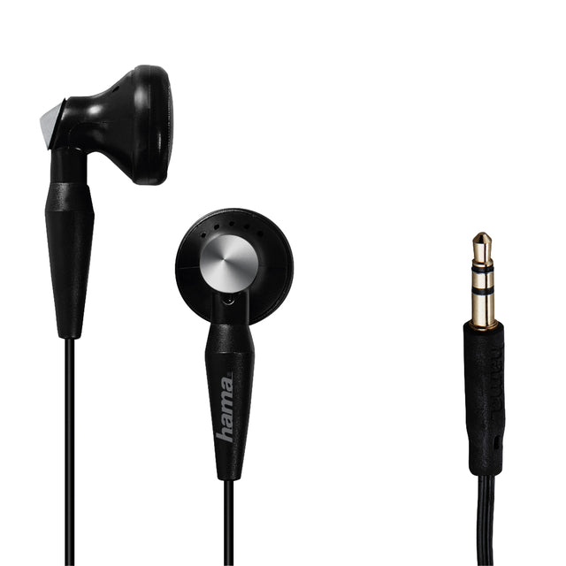 Hama - Oortelefoon ham earbuds basic4music zwart