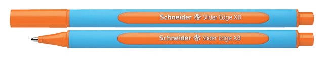 Schneider - Balpen slider edge xb oranje | 10 stuks