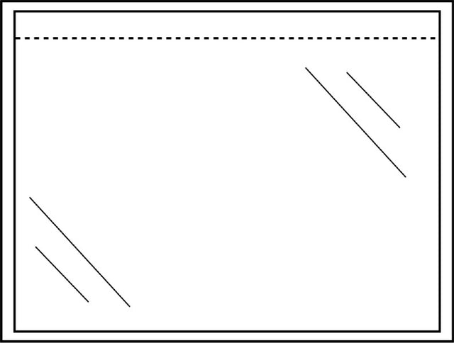 Quantore - Paklijstenvelop 165x122mm onbedrukt