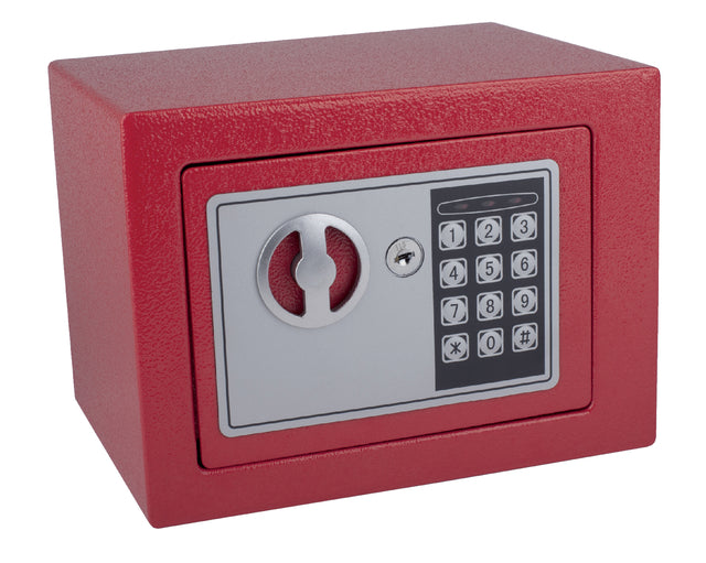 Pavo - Kluis pavo mini 230x170x170mm elektronisch rood