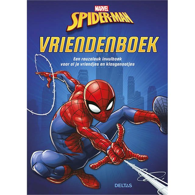 Deltas - Vriendenboek  spider-man