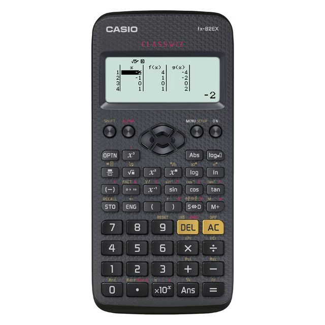 Casio - Calm Machine Casio Classwiz FX -82ex | Blasen Sie ein 1 Stück