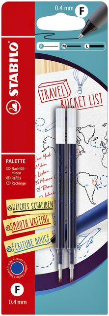 Stabilo - Fullings Palette Blue Blister von 2 Teilen