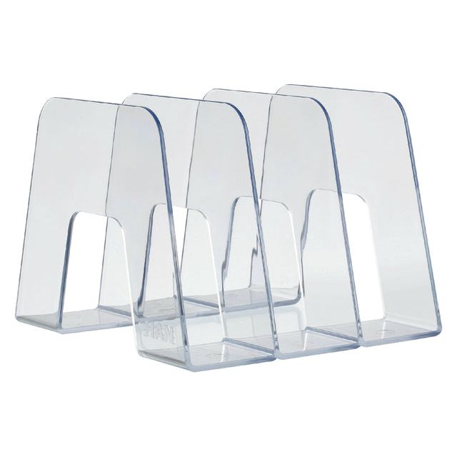 Han - Catalogue Rack 16200 3 -Course Transparent | 2 pièces