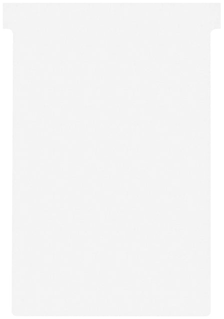 NOBO - CARTE T-CARD N ° 4 112 mm blanc