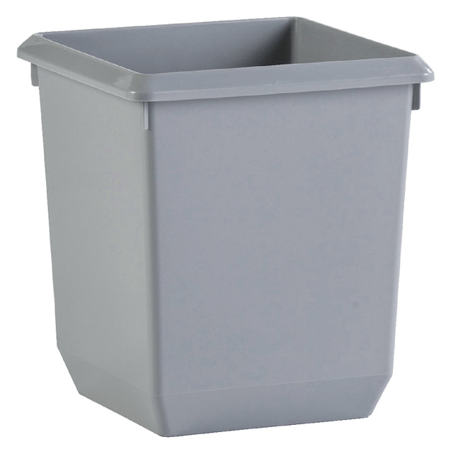 Vepa Bacs - Paper Box Plastic Square S 21liter Grey | 4 pièces