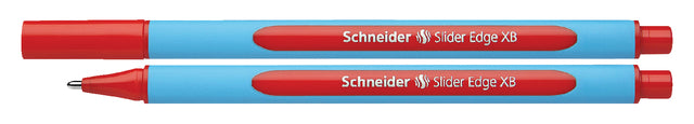 Schneider - Balpen slider edge xb rood | 10 stuks