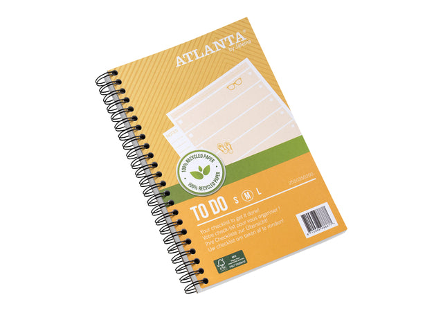 Atlanta par Jalema - par cahier pour faire 'Summer' Ft 125 x 195 mm, 200 pages, pack de 2 pièces