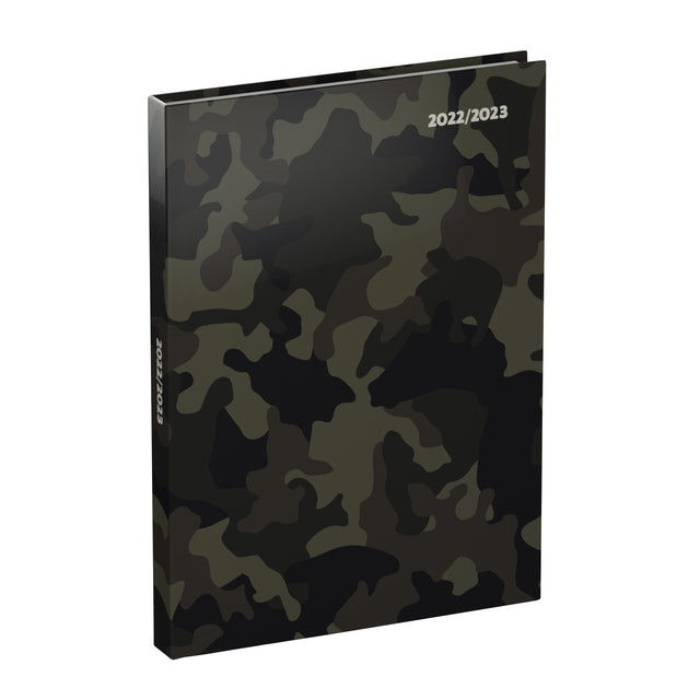 Lannoo - Mixed designs schoolagenda nl 125x175 mm camo