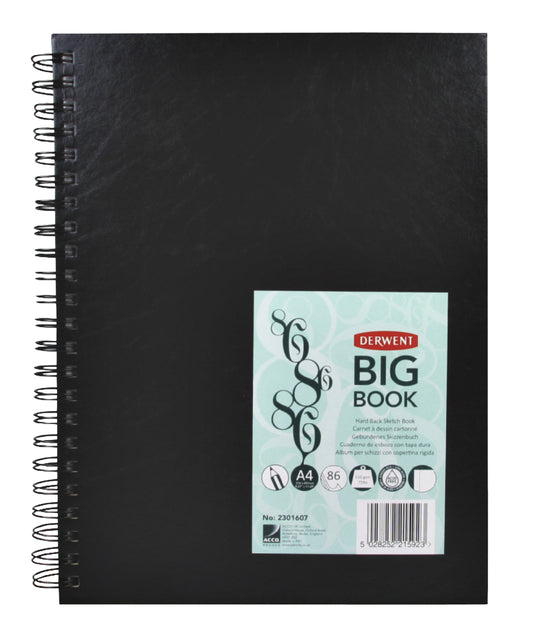 Derwent - Sketchbook Big Book A4 Hard Cover