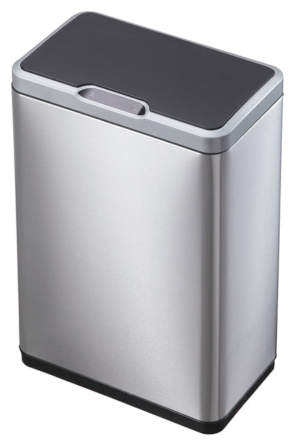 Eko - Eko Waste Bin avec capteur mirage 20 + 20 L, noir