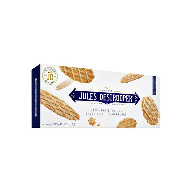 Jules Destrooper - Butter Waffeln, Schachtel mit 175 Gramm