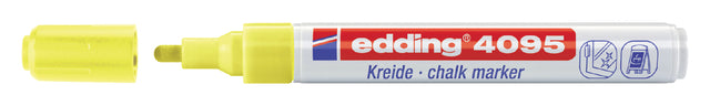 Edding - Chalkstift Edding 4095 Autour de Neon Geel 2-3 mm | 10 pièces