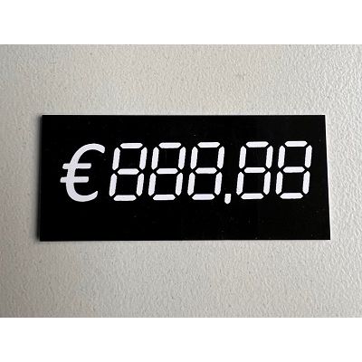 Klika - Digitalkarte 60x25 mm 888,88 € 10 Stk