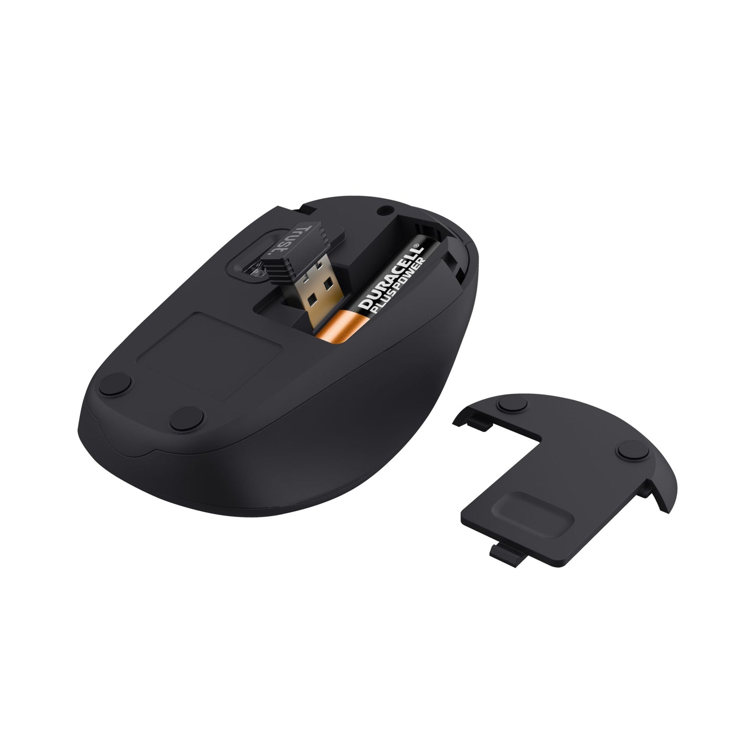 Trust -  TM-201 muis Kantoor Rechtshandig RF Draadloos Optisch 1600 DPI